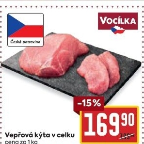 Vepřová kýta Vocílka