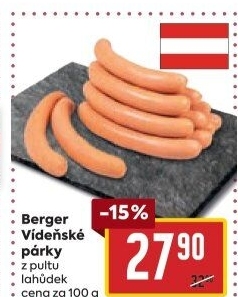 Vídeňské párky Berger