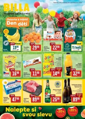 akční leták BILLA 29.5.2024-4.6.2024