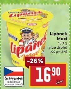 Dezert Lipánek Madeta