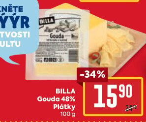 Sýr Gouda 48% Billa