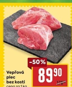 Vepřová plec bez kosti