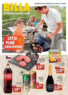 akční leták BILLA 29.5.2024-11.6.2024