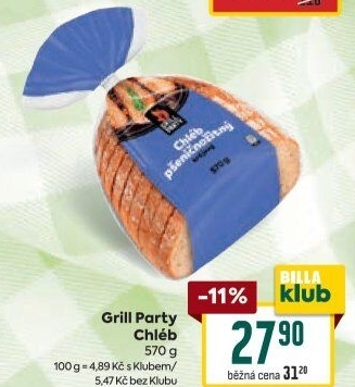 Chléb Grill Party