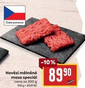 Hovězí mleté maso speciál