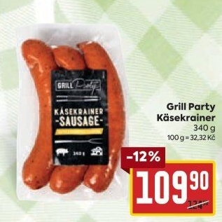 Käsekrainer Grill Party