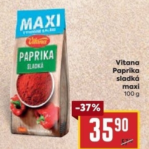 Koření Paprika sladká Vitana