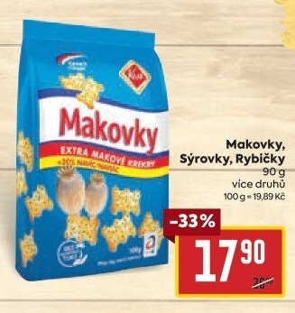 Krekry makovky Vest