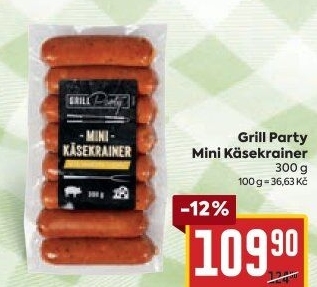 Mini Käsekrainer Grill Party
