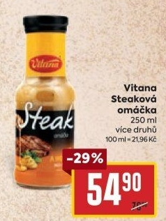 Omáčka steaková Vitana
