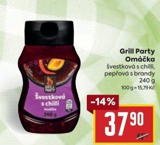 Omáčky Grill Party