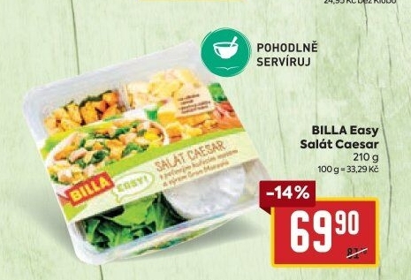 Salát Caesar Easy Billa