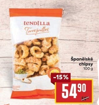 Škvarkové křupky- španělské chipsy Tendilla