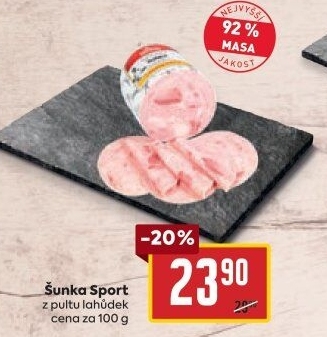 Šunka Sport nejvyšší jakosti Váhala