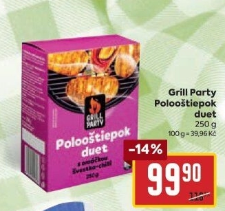 Sýr Polooštiepok duet na gril Grill Party