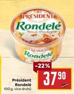 Sýr termizovaný Rondelé President