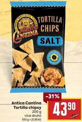 Tortilla chips Antica Cantina