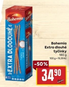 Tyčinky extra dlooouhé Bohemia
