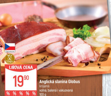 Anglická slanina Globus