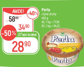 Margarín máslová příchuť Perla
