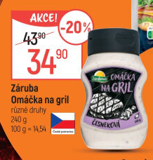 Omáčka na gril Zárubova