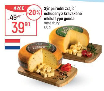 Sýr Gouda ochucená