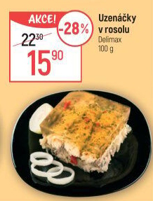 Uzenáčky v rosolu