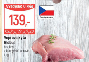 Vepřová kýta bez kosti Globus