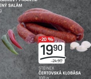 Čertovská klobása Steinex