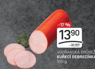 Debrecínka kuřecí Vodňanské kuře