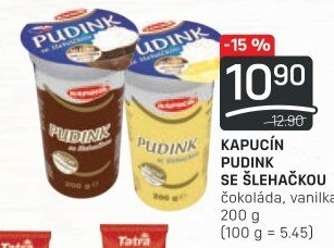 Dezert pudink Kapucín