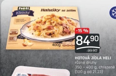 Hotová jídla Heli