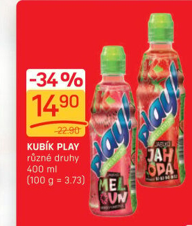 Nápoj Play Kubík