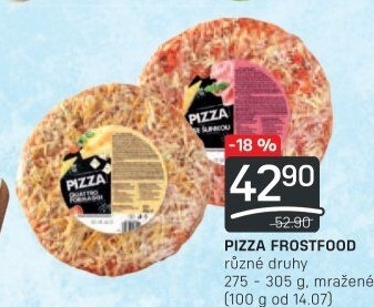 Pizza mražená Frostfood