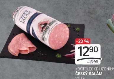 Salám český Kostelecké uzeniny
