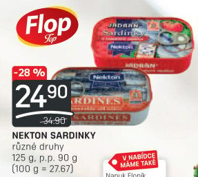 Sardinky Nekton