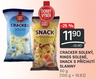 Snack Cracker Dobrý Výběr