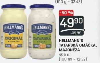 Tatarská omáčka Hellmann'