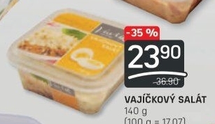 Vajíčkový salát Lahůdky Vavřík