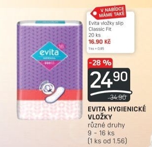 Vložky dámské Evita
