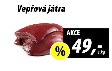 Játra vepřová
