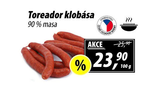 Klobása Toreador