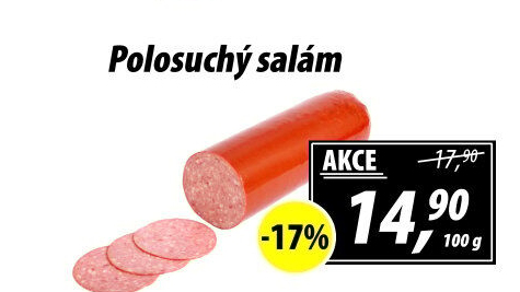Polosuchý salám