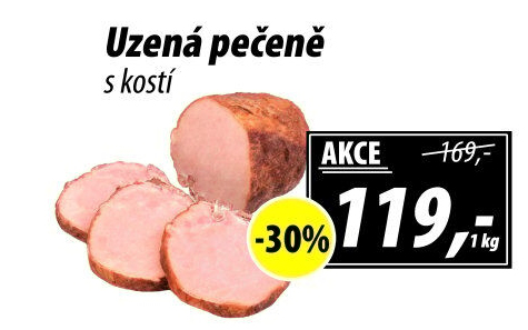 Uzená pečeně s kostí