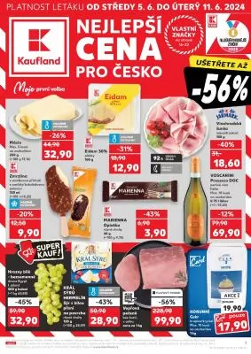 akční leták Kaufland 5.6.2024-11.6.2024