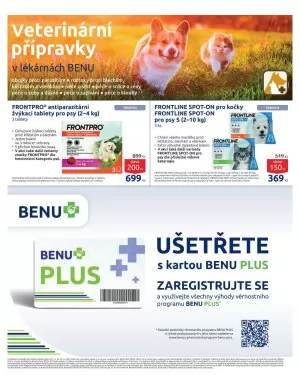 akční leták BENU Lékárna 1.6.2024-30.6.2024