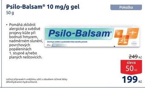 Gel na podrážděnou pokožku Psilo-Balsam