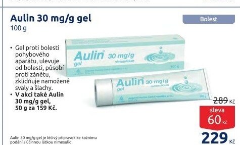 Gel proti bolesti Aulin