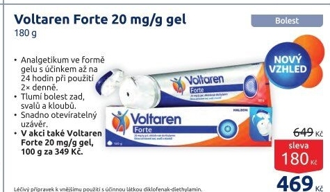 Gel proti bolesti Voltaren Forte