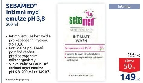 Intimní emulze Sebamed